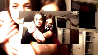 צוויי סעקסי ברונעט עמאָציאָנעל הייזעלעך בלייַבן באַסטאַרדס קווערקי הור
